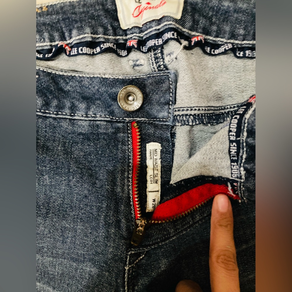 Lee cooper sequin patches slim jeans - Picture 4 of 6